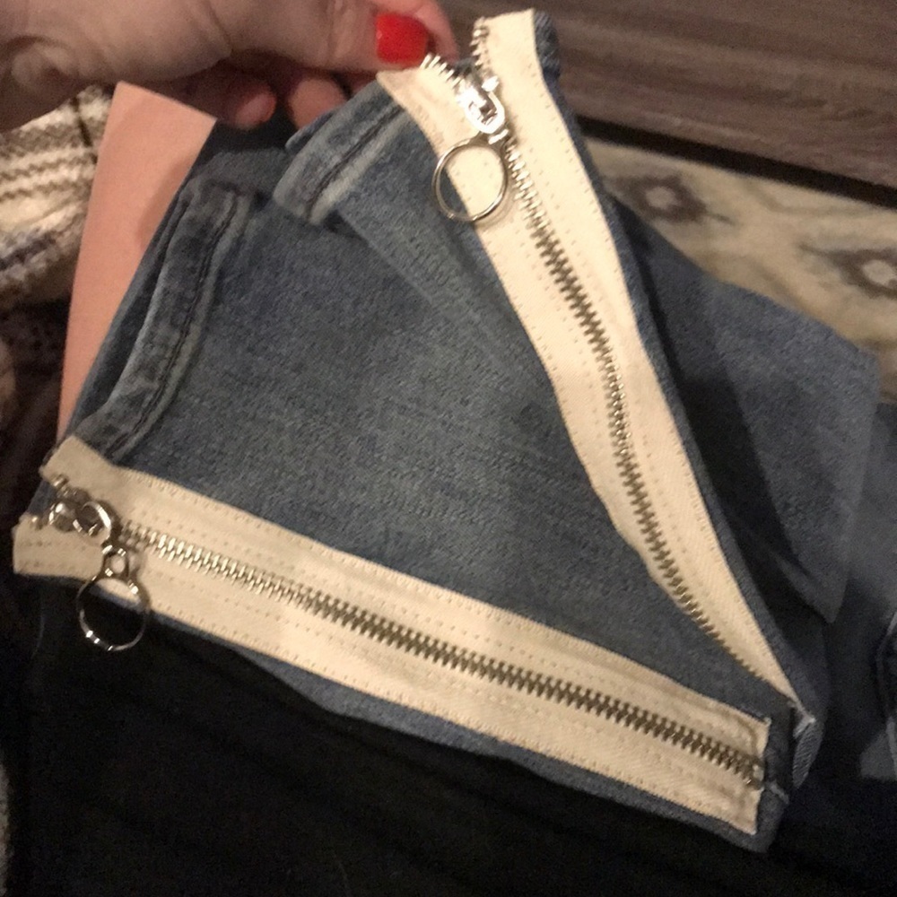 NWT McGuire Newton skinny pull zip jean - Picture 4 of 6